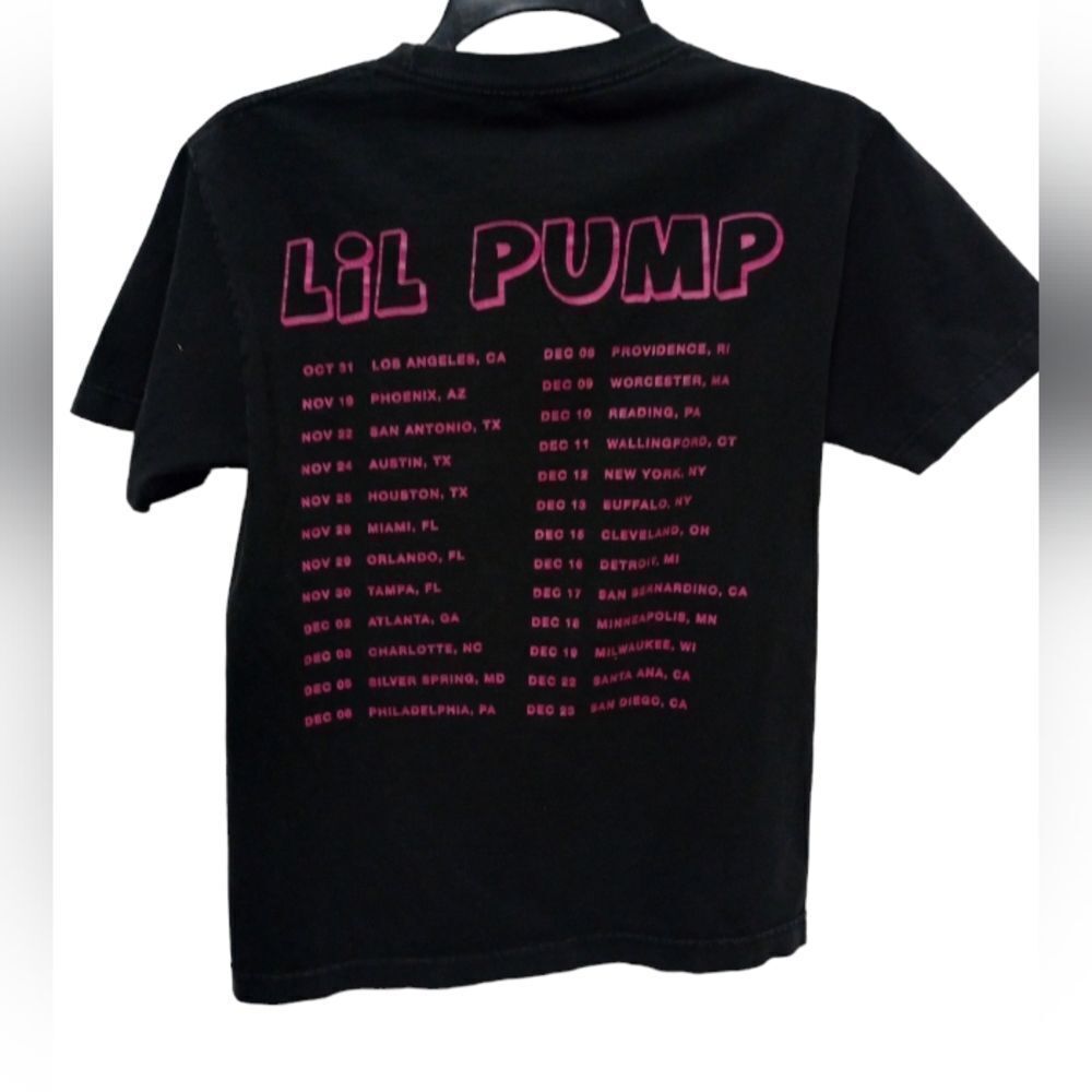 Lil Pump tour band tee